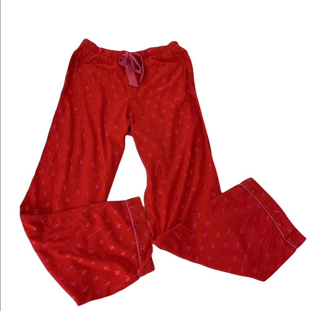 Victoria Secret Red Pajama Pants